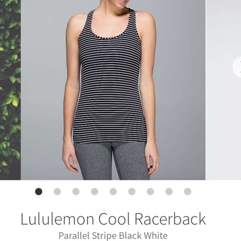 NWOT!! Lululemon Cool Racerback Tank
